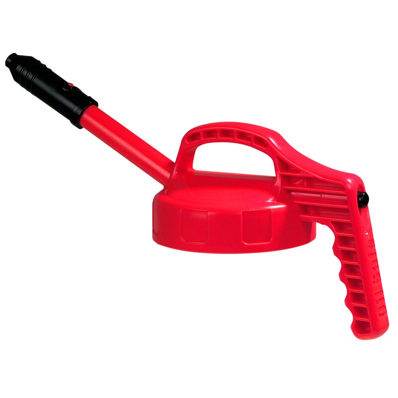 LAOS 09842<br>Stretch spout lid for oil handling container, red
