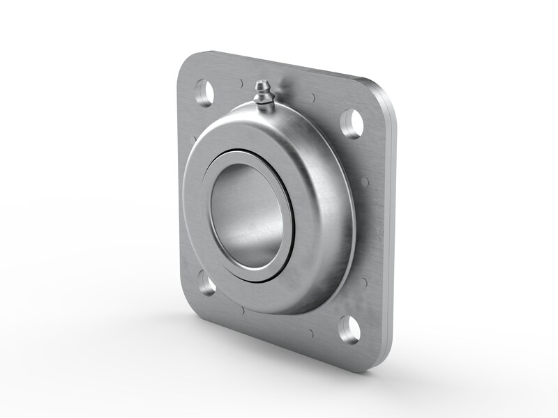 PER.GFD209RPPB50<br>Flanged ball bearing unit with pressed steel housing