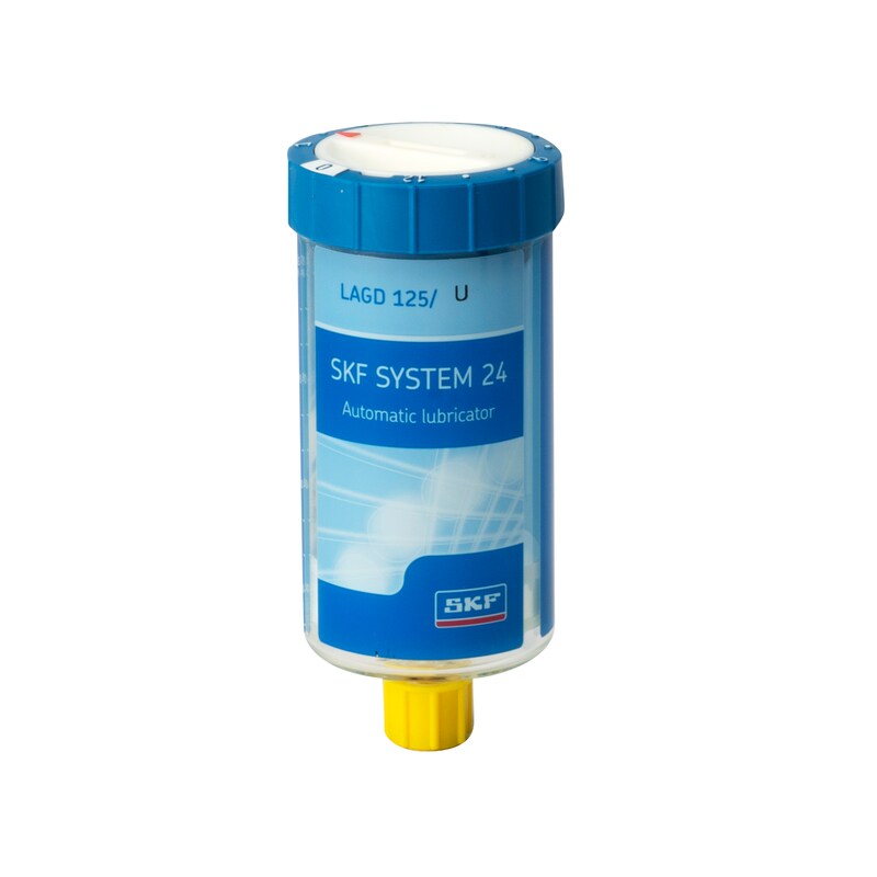 LAGD 125/U<br>SKF SYSTEM 24 gas driven single point automatic lubricator