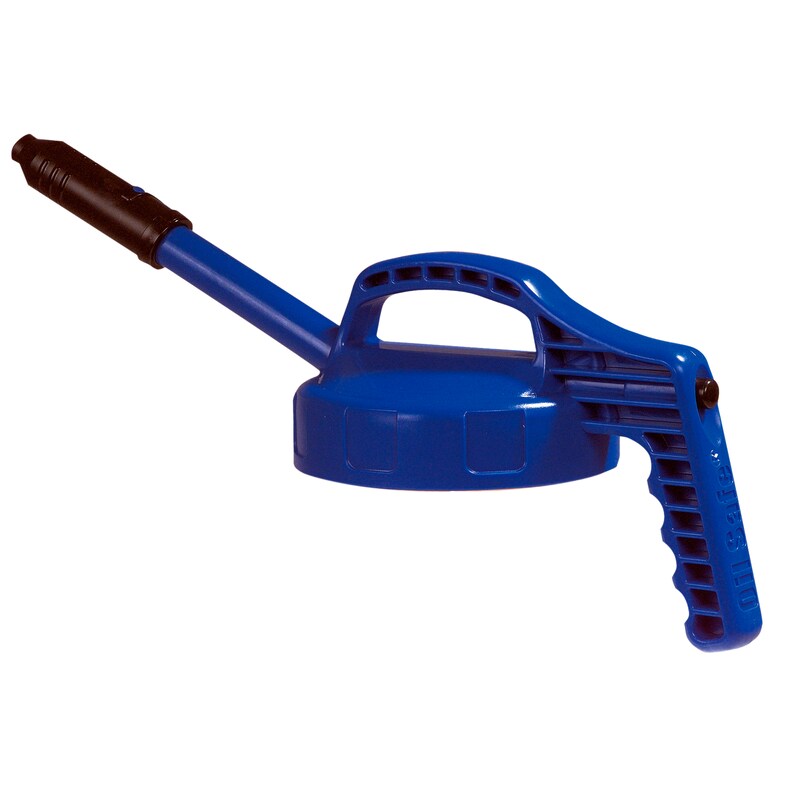 LAOS 09835<br>Stretch spout lid for oil handling container, blue