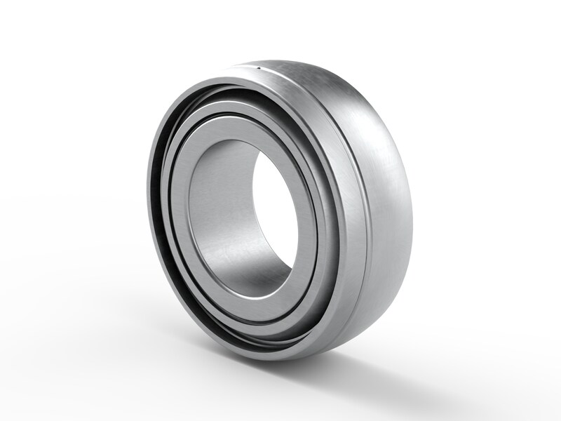 PER.GW209RPPB4<br>Special ball bearing with round bore and high contamination resistant 3-lip seals