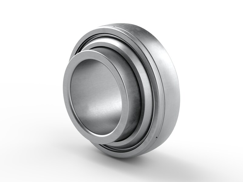 PER.GW214RPPB6<br>Special ball bearing with round bore and high contamination resistant 3-lip seals