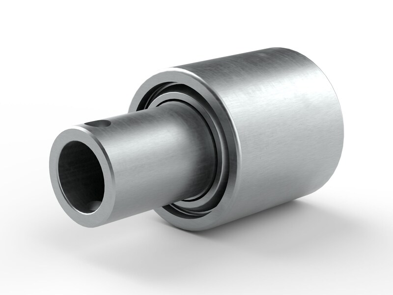 PER.5203RPP54<br>Special double row angular contact ball bearing with round bore, cylindrical outer surface and high contamination resistant seals