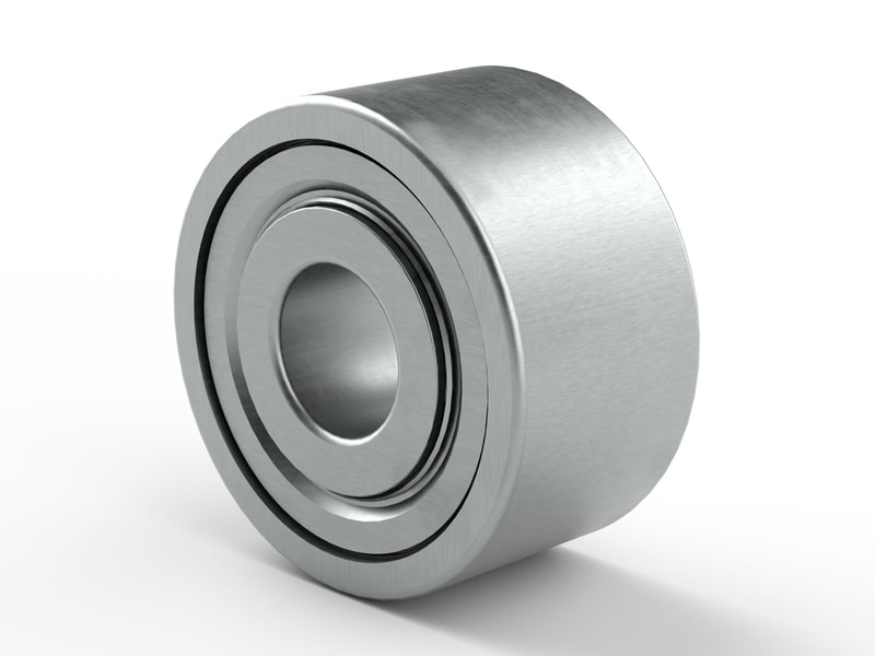 PER.5204RRF57-A<br>Special double row angular contact ball bearing with round bore, cylindrical outer surface and high contamination resistant seals