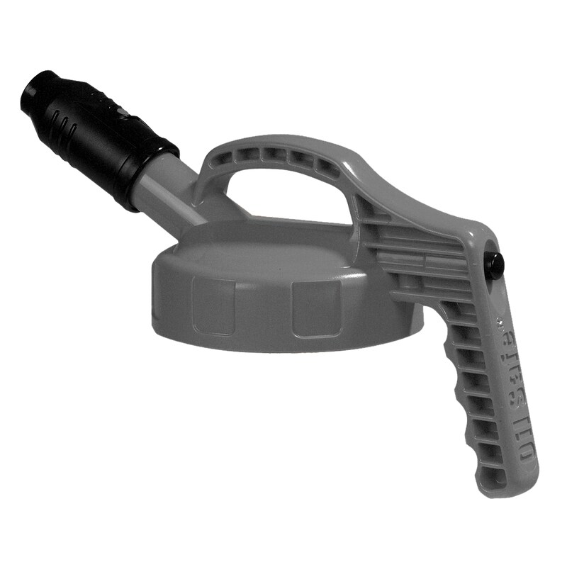 LAOS 09712<br>Stumpy spout lid for oil handling container, grey