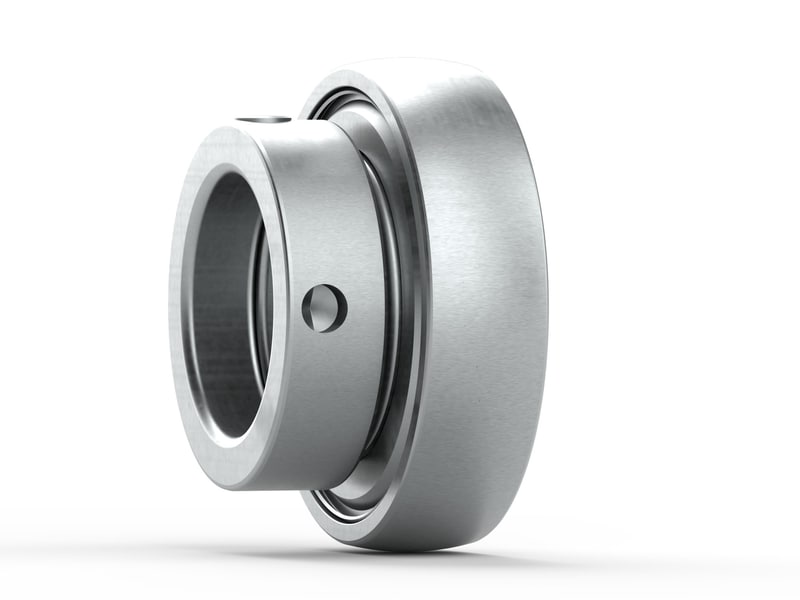 XGGRAE25NPPB<br>Insert bearing with an eccentric locking collar and narrow inner ring, for agricultural applications