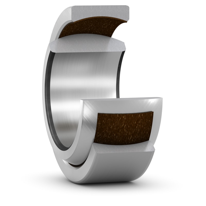 GE 17 TXGR<br>Radial spherical plain bearing, maintenance-free, metric sizes
