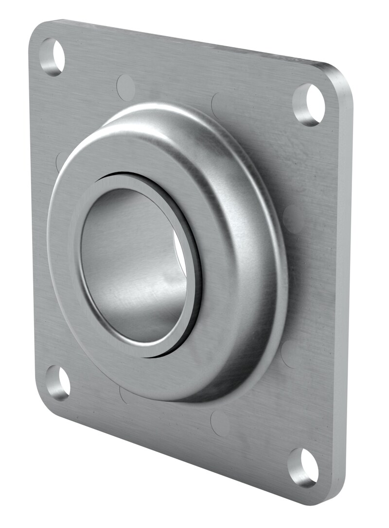 PER.FD209RSSB59<br>Flanged ball bearing unit with pressed steel housing