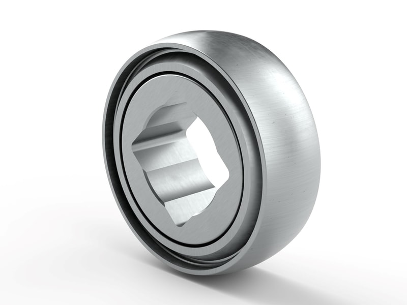 PER.W210SPPB4<br>Special ball bearing with hexagonal bore, spherical outer surface and high contamination resistant seals