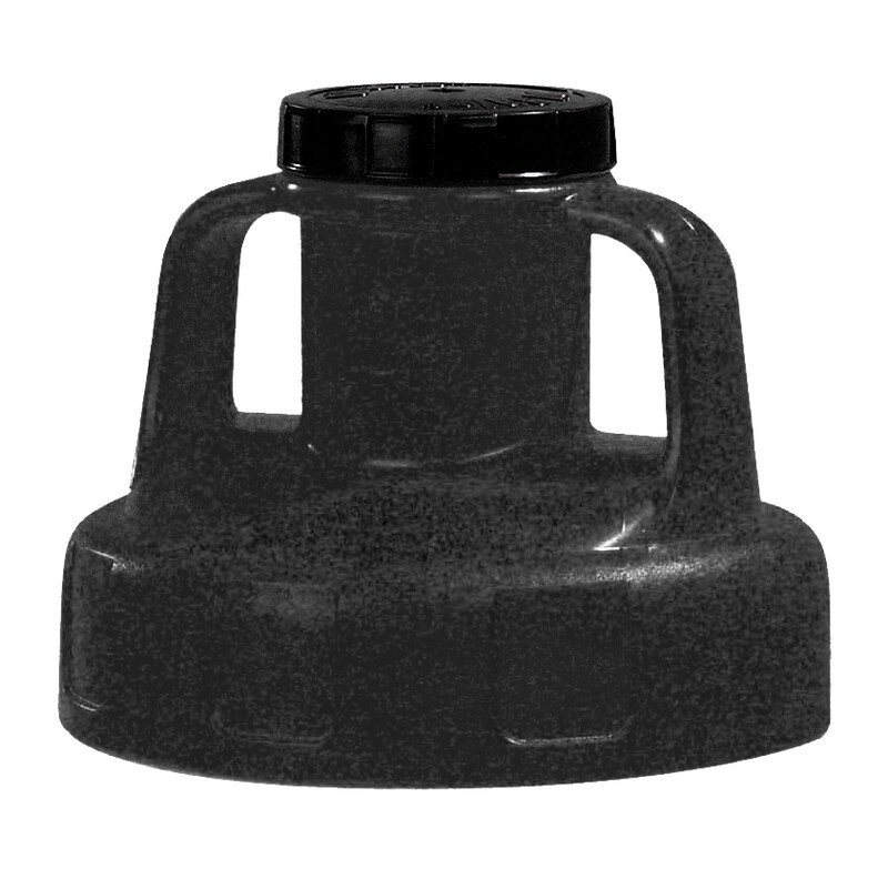 LAOS 09873<br>Utility lid for oil handling container,  black