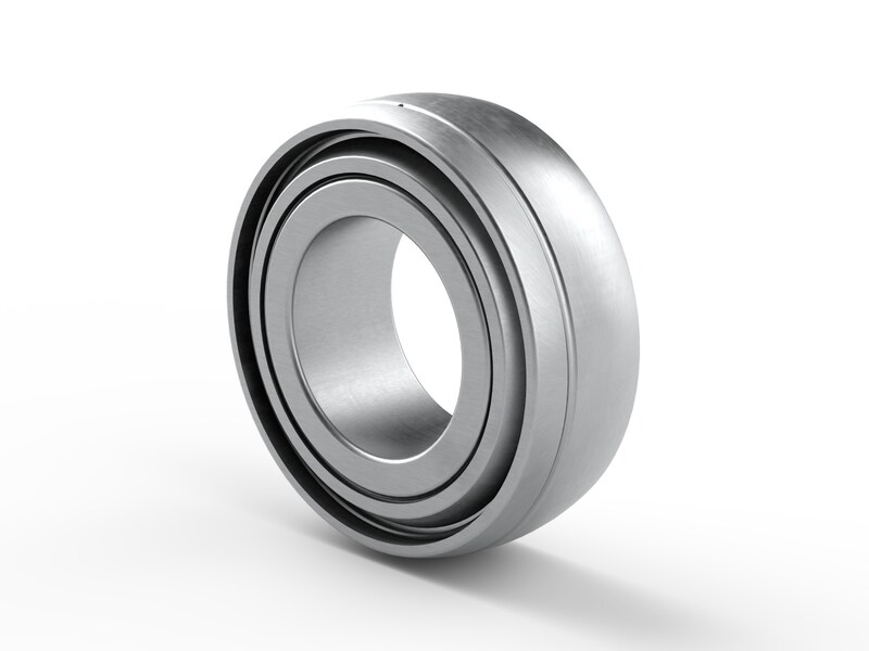 PER.GW209RPPB2-A<br>Special ball bearing with round bore and high contamination resistant 3-lip seals