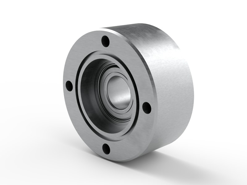 PER.205RRP60-FC-A<br>Flanged ball bearing unit with composite or cast metal housing