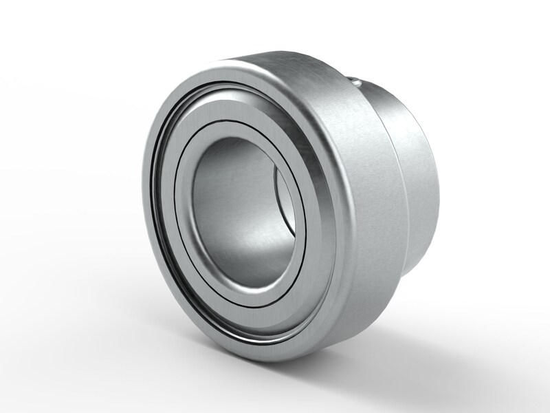 PER.FHR207-20A<br>Insert bearing with an eccentric locking collar and narrow inner ring, PEER design