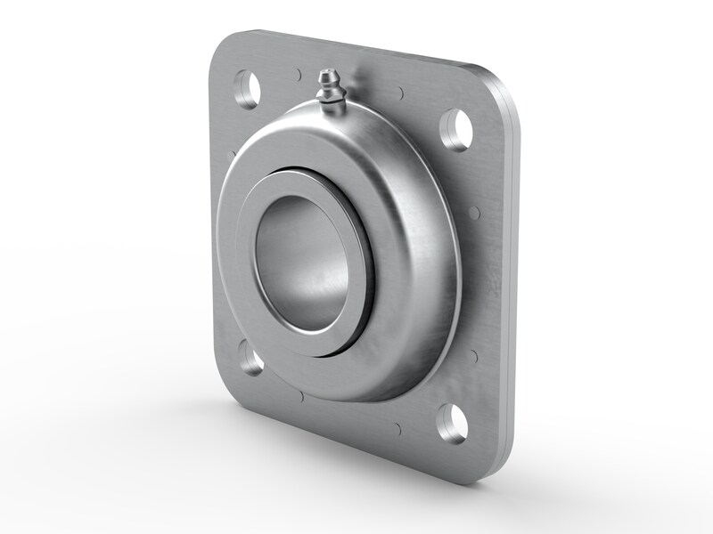 PER.GFD211RPPB51-A<br>Flanged ball bearing unit with pressed steel housing