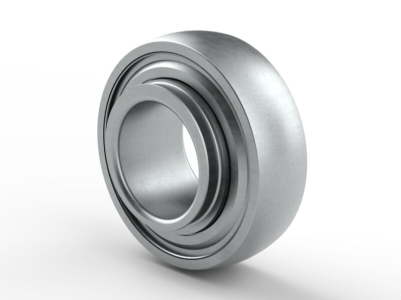 PER.W209RPPB4<br>Special ball bearing with round bore and high contamination resistant 3-lip seals
