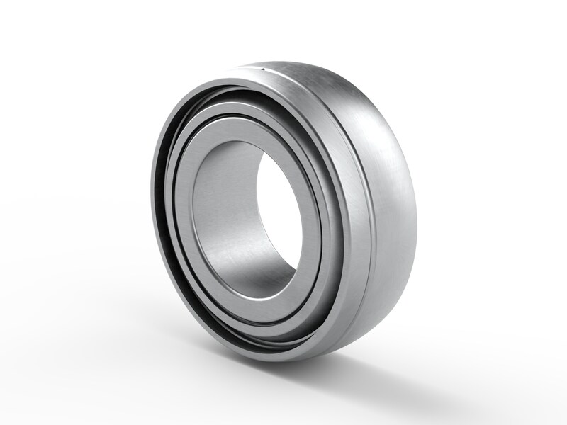 PER.GW211RPPB2<br>Special ball bearing with round bore and high contamination resistant 3-lip seals