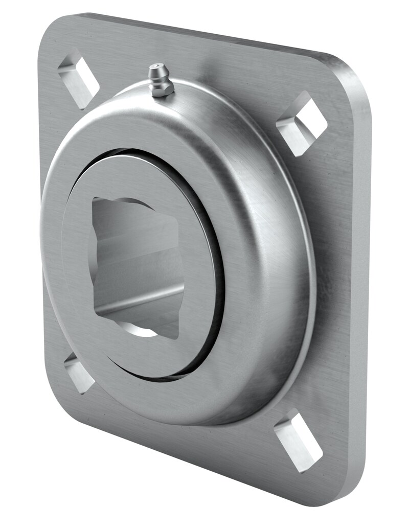 PER.GFD209SPPB51<br>Flanged ball bearing unit with pressed steel housing