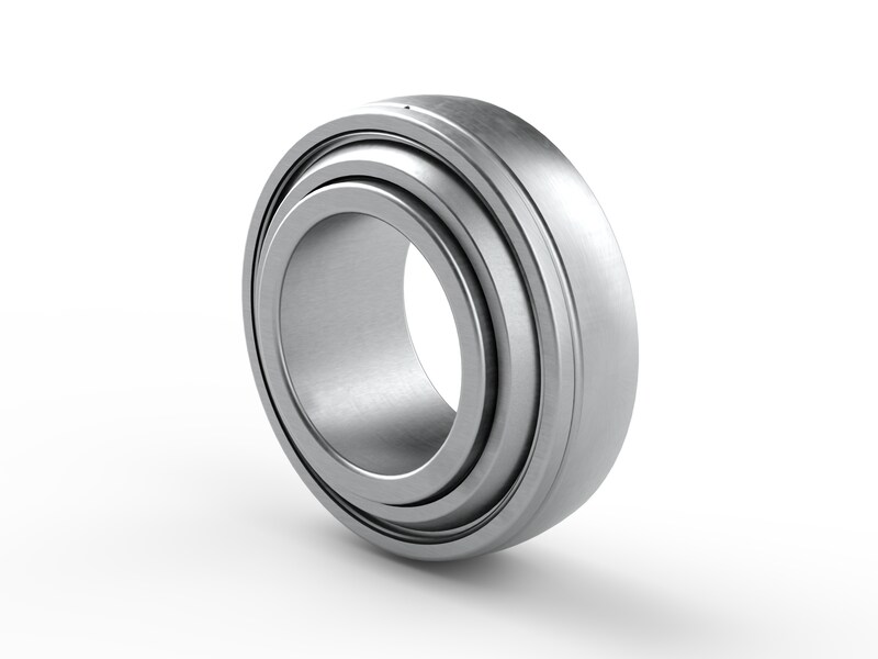 PER.GW211RPPB13-A<br>Special ball bearing with round bore and high contamination resistant 3-lip seals