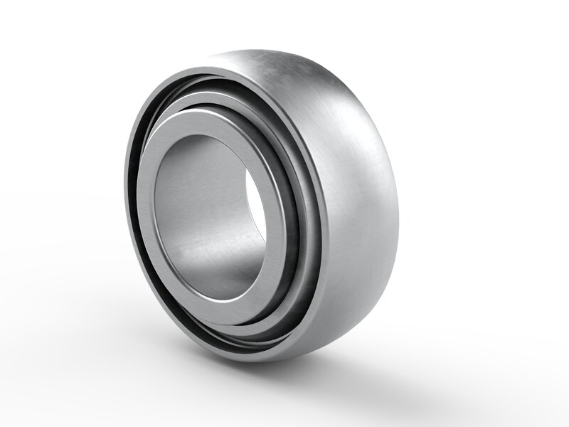 PER.W208RPPB23<br>Special ball bearing with round bore and high contamination resistant 3-lip seals