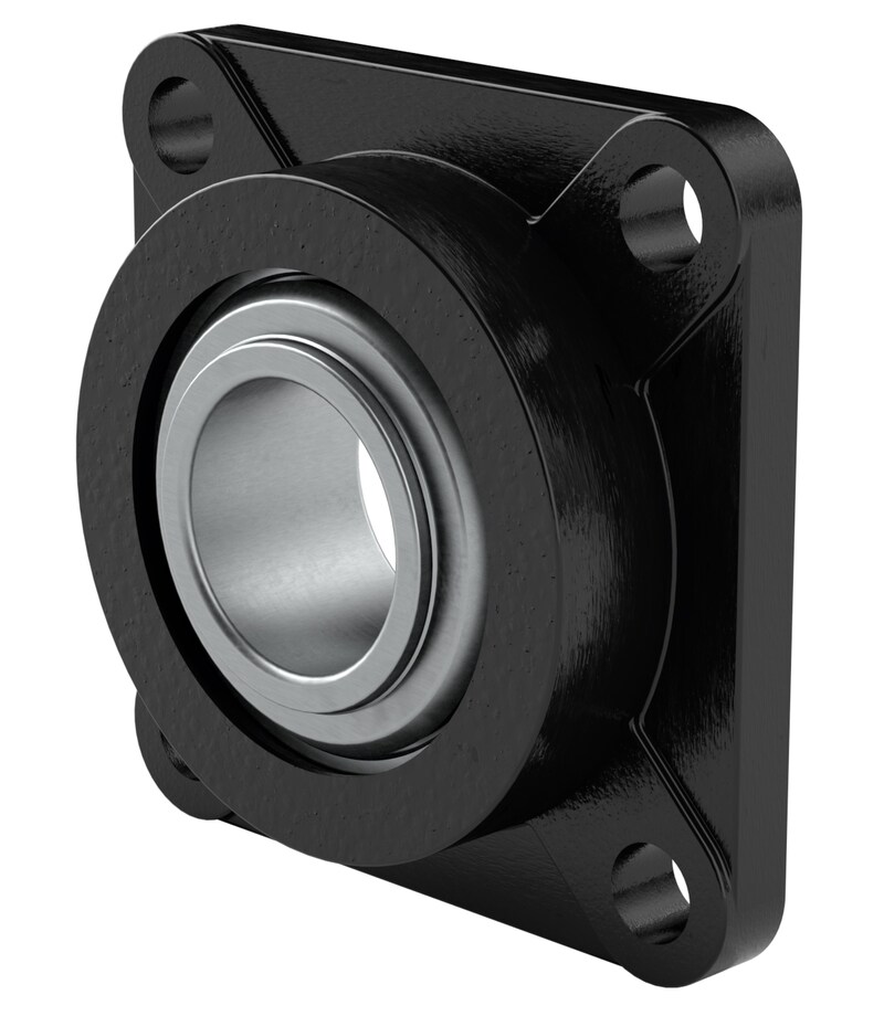 PER.GW210RPPB55-F-B<br>Flanged ball bearing unit with composite or cast metal housing