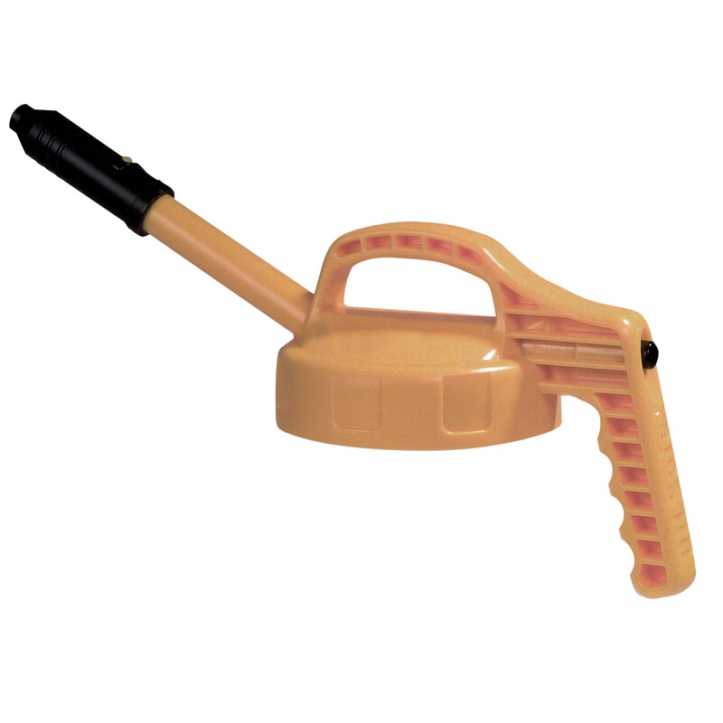 LAOS 09682<br>Stretch spout lid for oil handling container, tan