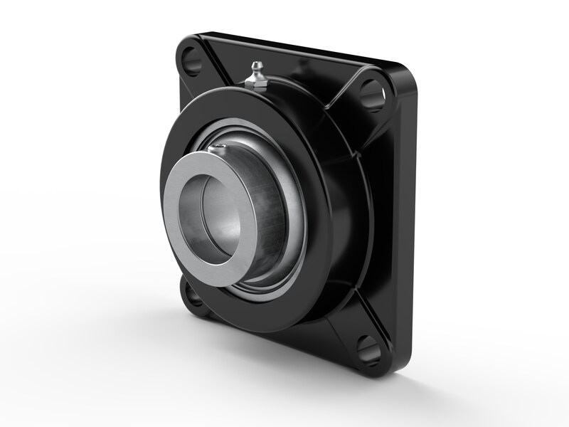 PER.HCFS310A-A<br>Flanged ball bearing unit with composite or cast metal housing