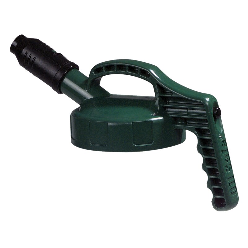 LAOS 09743<br>Stumpy spout lid for oil handling container, dark green