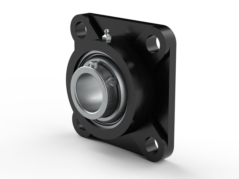 PER.UCFX15-47A-A<br>Flanged ball bearing unit with composite or cast metal housing