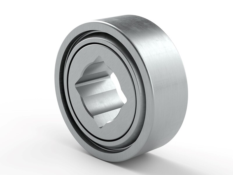 PER.W210SPP4-A<br>Special ball bearing with hexagonal bore, cylindrical outer surface and high contamination resistant seals