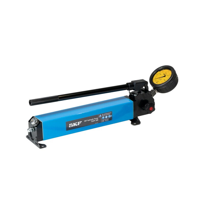 THHP 300-1<br>Assembly of Hand operated high pressure pump body and Pressure gauge 1077589, 300 MPa
