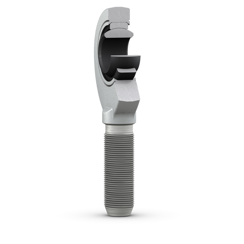SA 8 E<br>Rod end, requires maintenance, male thread
