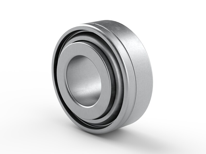 PER.GW211RPP25<br>Special ball bearing with round bore and high contamination resistant 3-lip seals