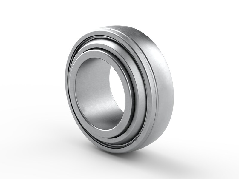 PER.GW209RPPB11-B<br>Special ball bearing with round bore and high contamination resistant 3-lip seals