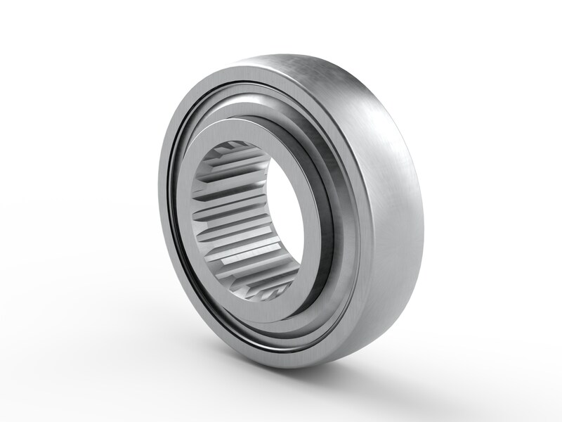 PER.207NRRB12<br>Special ball bearing with hexagonal bore, spherical outer surface and high contamination resistant seals