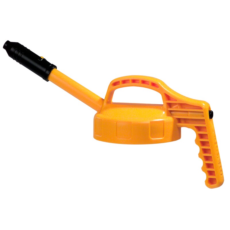 LAOS 62437<br>Stretch spout lid for oil handling container, yellow