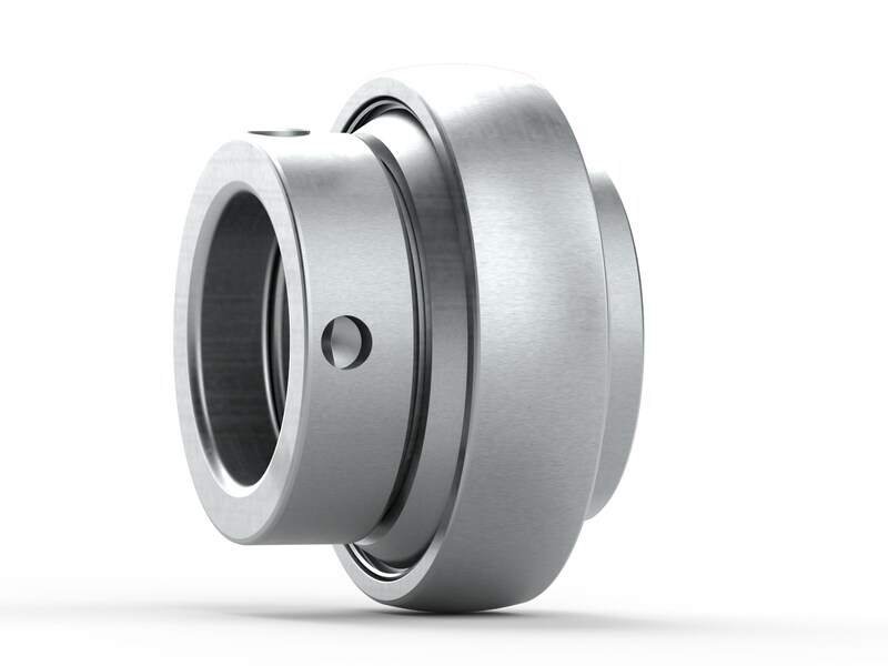 XGGE25KRRB<br>Insert bearing with an eccentric locking collar and extended inner ring, for agricultural applications