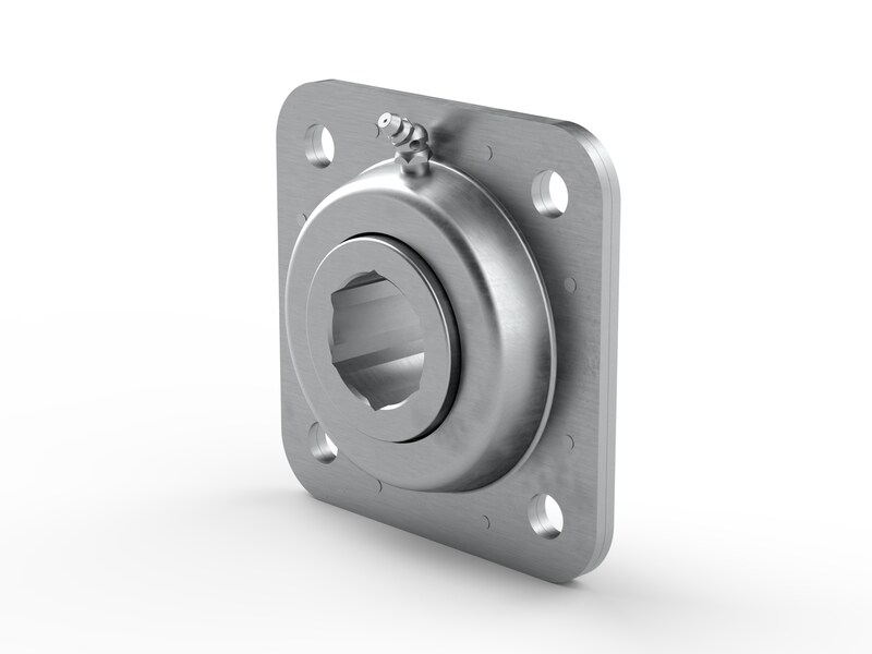 PER.GFD211HPPB51<br>Flanged ball bearing unit with pressed steel housing