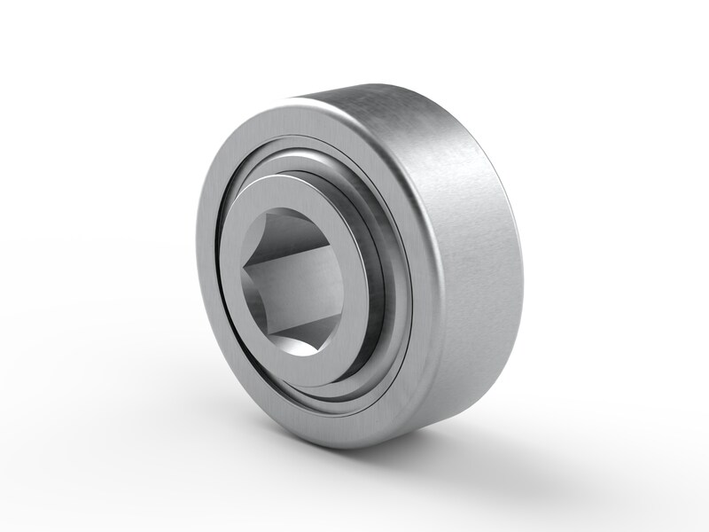PER.G207HRR28<br>Special ball bearing with hexagonal bore, cylindrical outer surface and high contamination resistant seals