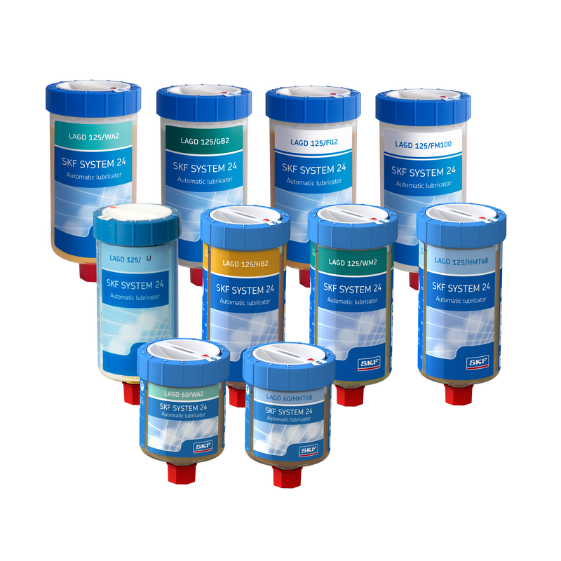 TLDC 10<br>Sample box with 10x LAGD lubricators with different lubricants
