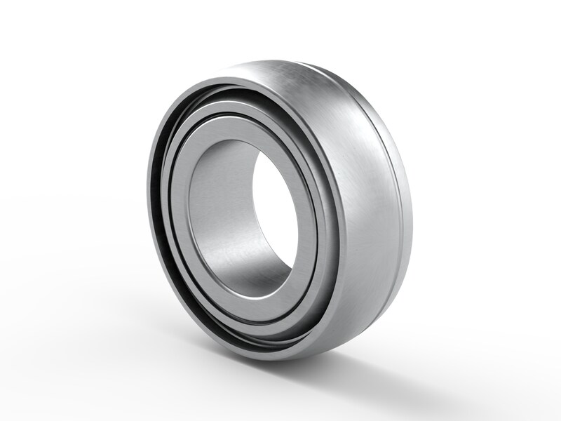 PER.GW209RPPB2<br>Special ball bearing with round bore and high contamination resistant 3-lip seals