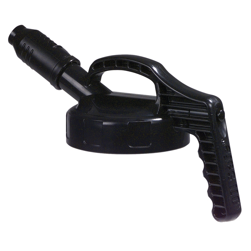 LAOS 09736<br>Stumpy spout lid for oil handling container, black
